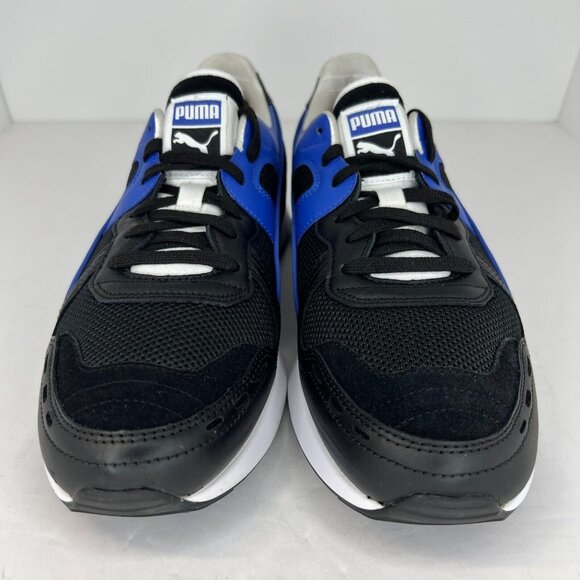 Puma Mens 368025-01 Black Blue RS-100 Sound Low Top Mesh Size 10.5 Sneakers - Picture 3 of 8